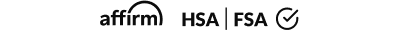 affirm | HSA | FSA accepted