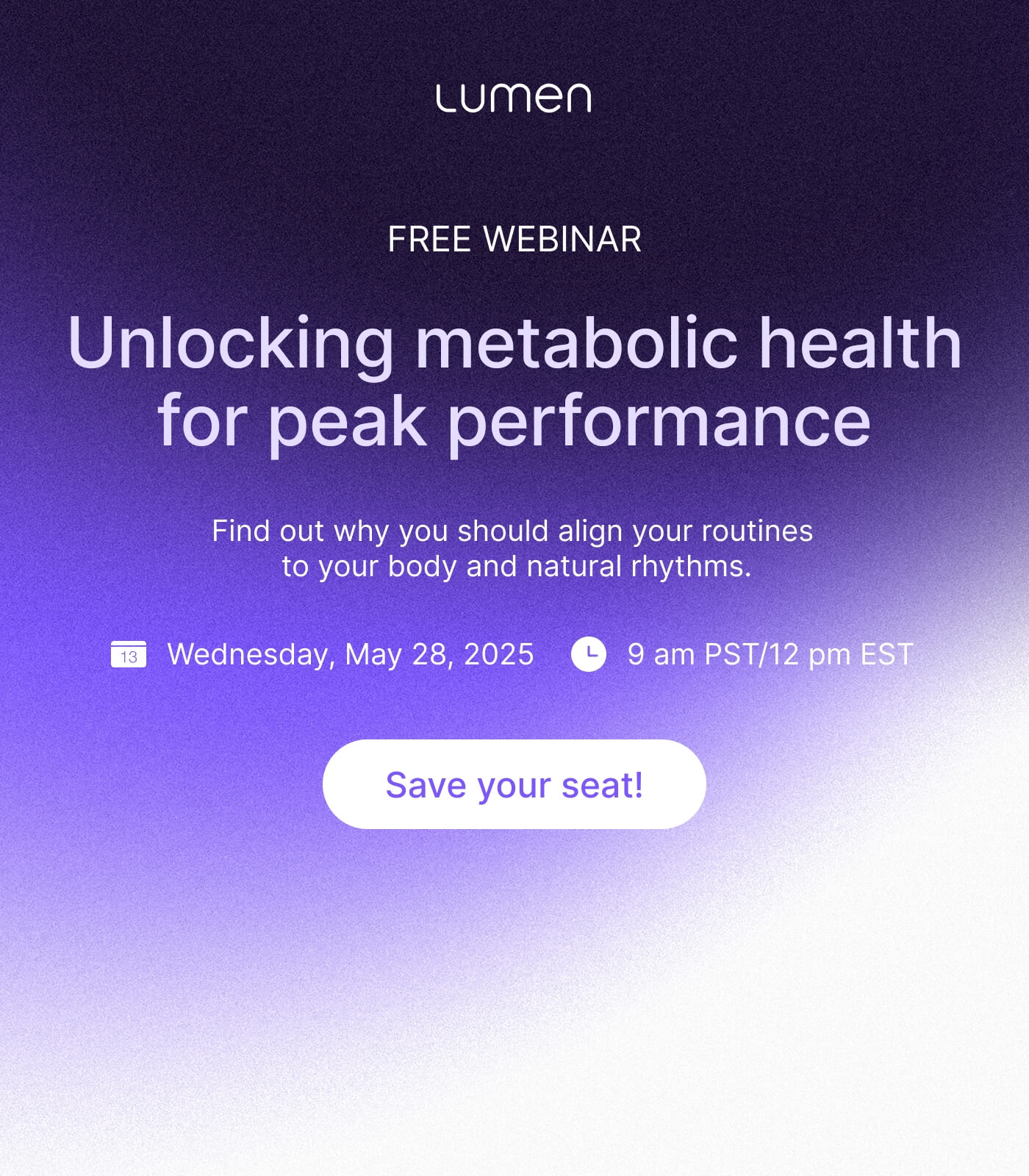 Lumen Live Webinar Desktop