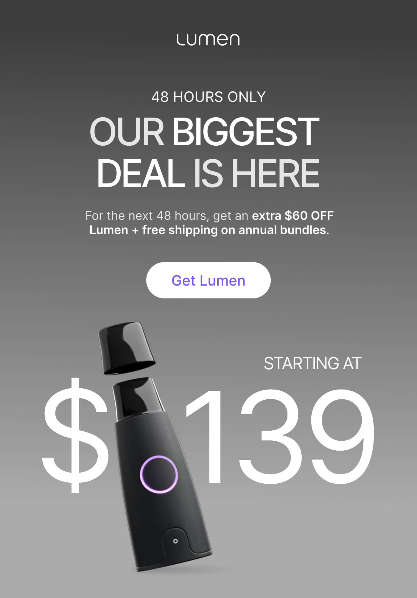 Our biggest deal is here