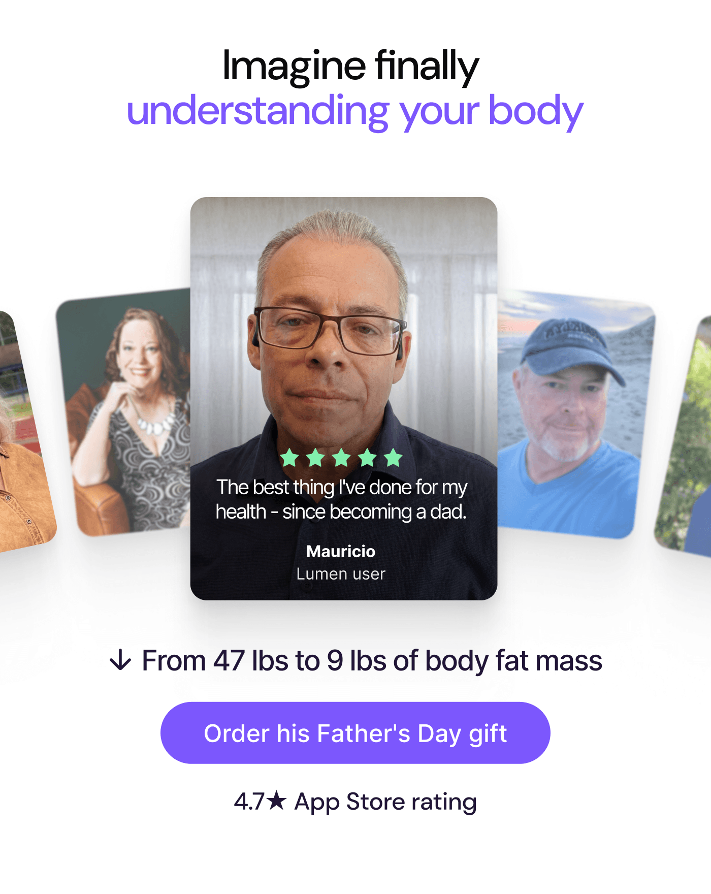Real people. Real results. “Lost 2–3% body fat in the first couple of months – Nadia, Lumen user. Start with your metabolism. Save 77% for a limited time.